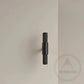 Cabinet Hardware Bayside Luxe - Floreat Solid Black Brass Cross Knurled Cabinetry Handles