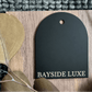 Cabinet Hardware Black Bayside Luxe Sample Finish Pack