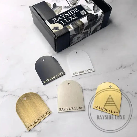 Cabinet Hardware Complete Set of Six Finishes Bayside Luxe Sample Finish Pack