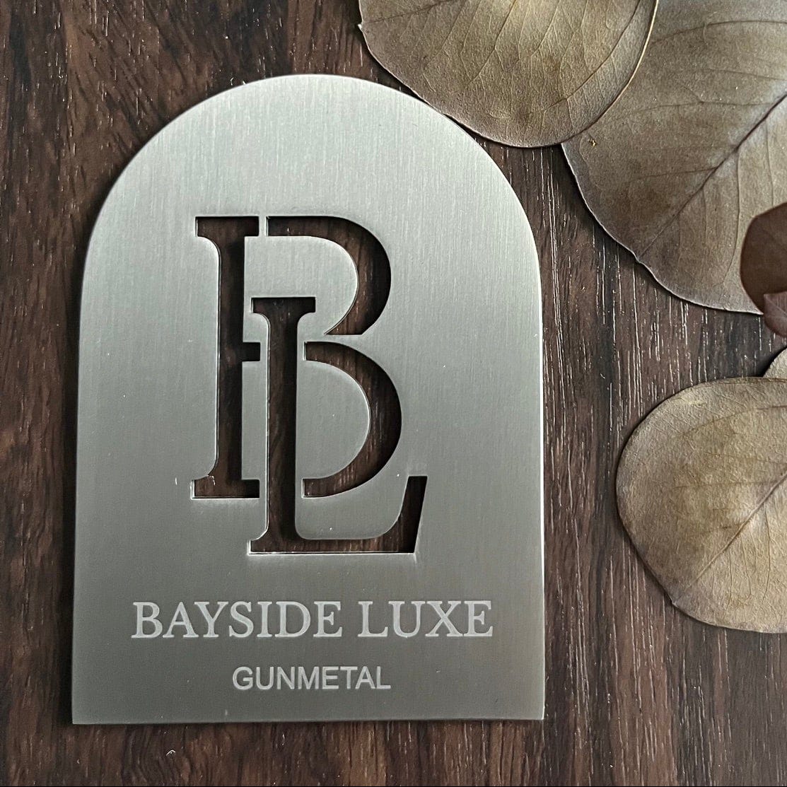 Cabinet Hardware Gunmetal Bayside Luxe Sample Finish Pack