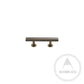 Cabinet Knobs & Handles 100 x 28mm (HS64) / Bronze / Solid Brass Bayside Luxe - Bellevue Brass Cabinetry Handles