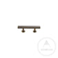 Cabinet Knobs & Handles 100 x 28mm (HS64) / Bronze / Solid Brass Bayside Luxe - Bellevue Brass Cabinetry Handles