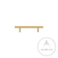 Cabinet Knobs & Handles 150 x 32mm (HS96) / Satin Brass / Solid Brass Bayside Luxe - Rose Bay Satin Brass Handles