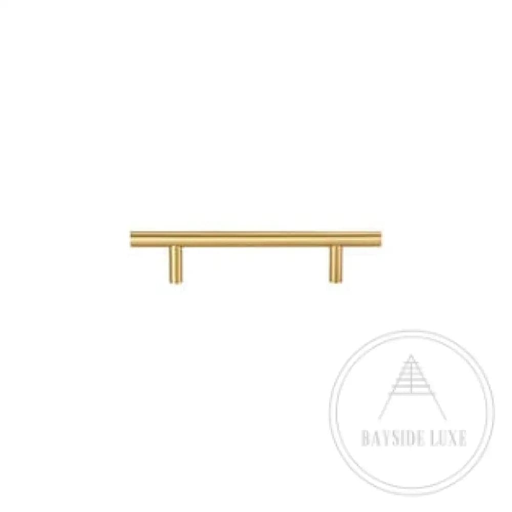 Cabinet Knobs & Handles 150 x 32mm (HS96) / Satin Brass / Solid Brass Bayside Luxe - Rose Bay Satin Brass Handles