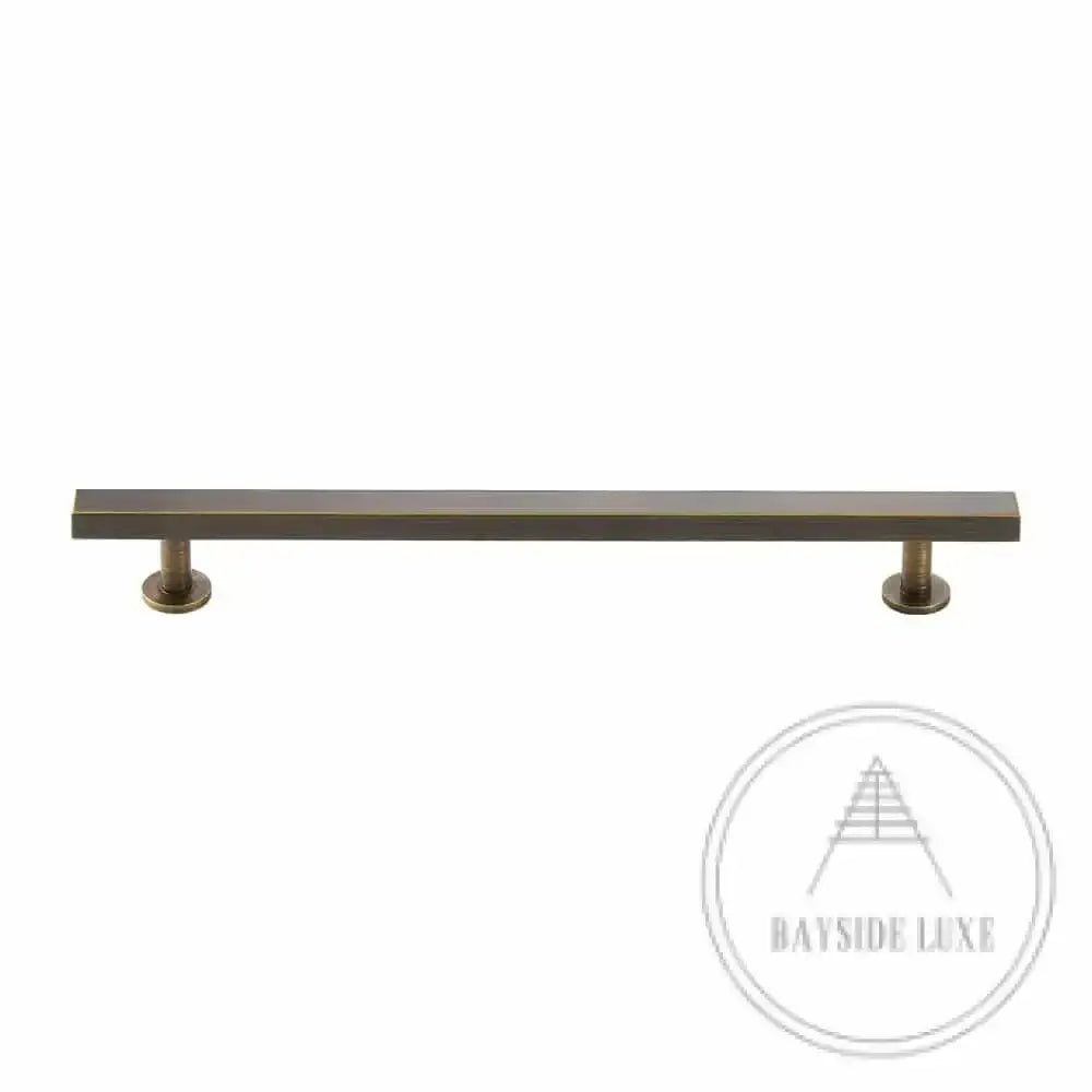 Cabinet Knobs & Handles 180 x 28mm (HS128) / Bronze / Solid Brass Bayside Luxe - Bellevue Brass Cabinetry Handles