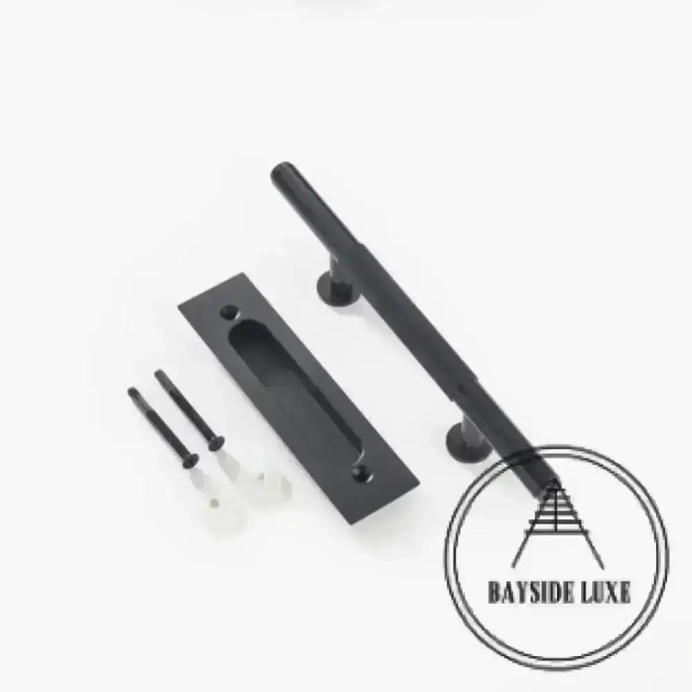 Cabinet Knobs & Handles 275 x 53mm (HS138.5) / Satin Brass / Solid Brass Bayside Luxe - Linear Knurled Toorak Brass Sliding Door Handle