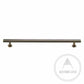 Cabinet Knobs & Handles 280 x 28mm (HS224) / Bronze / Solid Brass Bayside Luxe - Bellevue Brass Cabinetry Handles