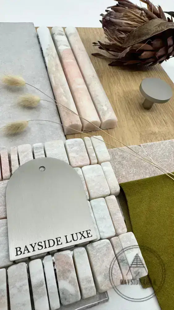 Cabinet Knobs & Handles 32 x 20mm / Nickel / Nickel Bayside Luxe - Elwood Modern Nickel Knobs