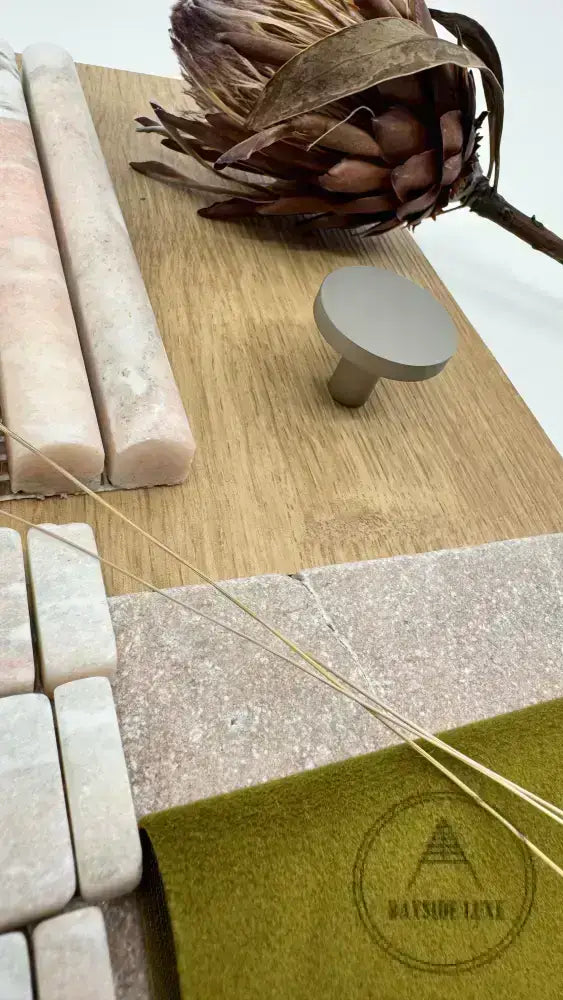 Cabinet Knobs & Handles 32 x 20mm / Nickel / Nickel Bayside Luxe - Elwood Modern Nickel Knobs