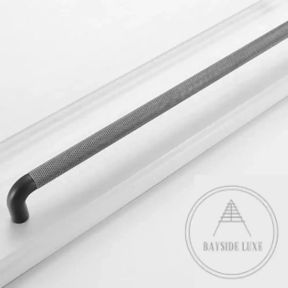 Cabinet Knobs & Handles 334mm x 32mm (HS320) / Gunmetal / Aluminium Bayside Luxe - Double Bay Gunmetal Grey Cabinetry Handles