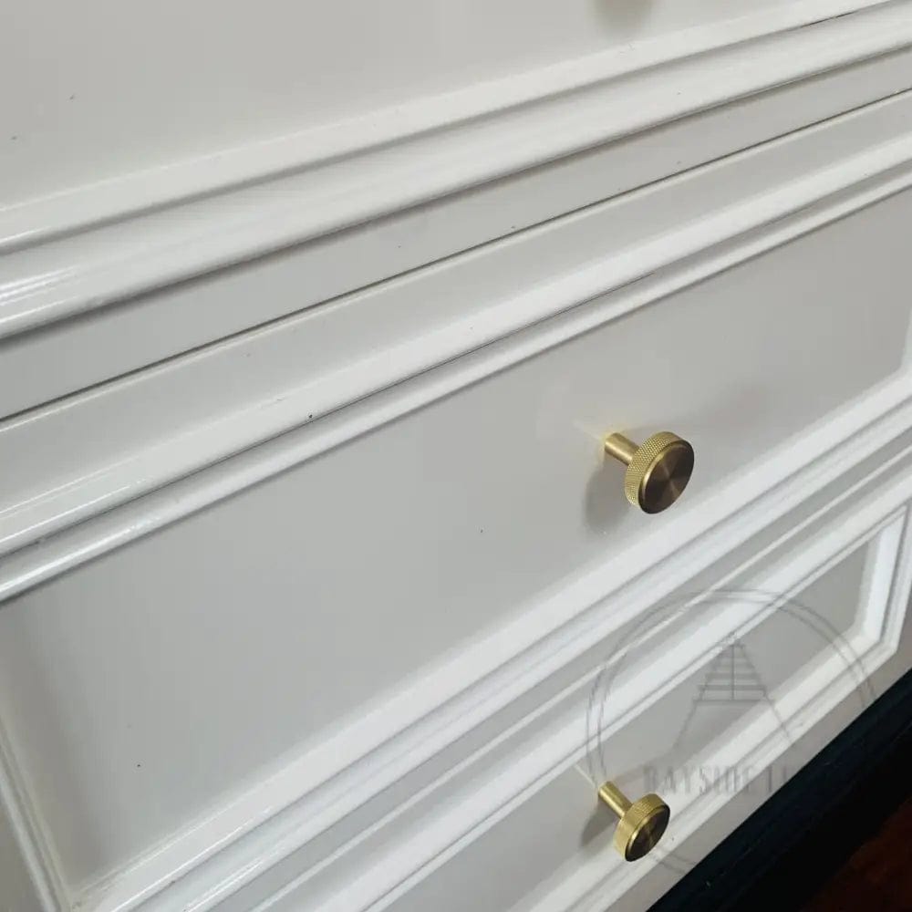 Cabinet Knobs & Handles 35 x 33mm / Brass / Solid Brass Bayside Luxe - The Brighton Range - Brass Door Knob