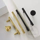 Cabinet Knobs & Handles 35 x 33mm / Brass / Solid Brass Bayside Luxe - The Brighton Range - Satin Brass Knob