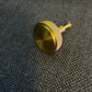 Cabinet Knobs & Handles 35 x 33mm / Brass / Solid Brass Bayside Luxe - The Brighton Range - Satin Brass Knob