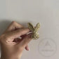 Cabinet Knobs & Handles 36 x 46mm / Brass / Solid Brass Bayside Luxe - Rabbit Design Drawer pull