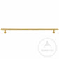 Cabinet Knobs & Handles 380 x 28mm (HS320) / Satin Brass / Solid Brass Bayside Luxe - Bellevue Brass Cabinetry Handles