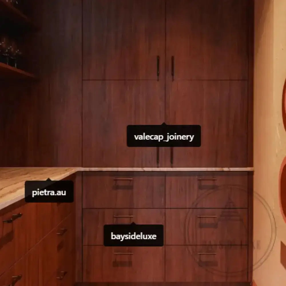 Cabinet Knobs & Handles 50 x 32mm T Bar / Bronze / Solid Brass Bayside Luxe - Mount Eliza Bronze Knurled T Bar Handle