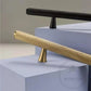 Cabinet Knobs & Handles 600 x 33mm (HS416) / Brass / Solid Brass Bayside Luxe - The Hampton - Long Knurled Door Handle