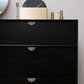 Cabinet Knobs & Handles 60mm L x 24mm H x 45mm W / Brass / Solid Brass Bayside Luxe - Leaf Handle 60mm