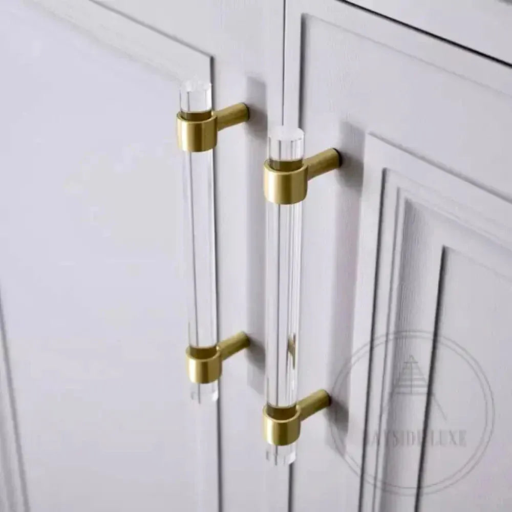 Cabinet Knobs & Handles Bayside Luxe - Acrylic Cabinetry Handles