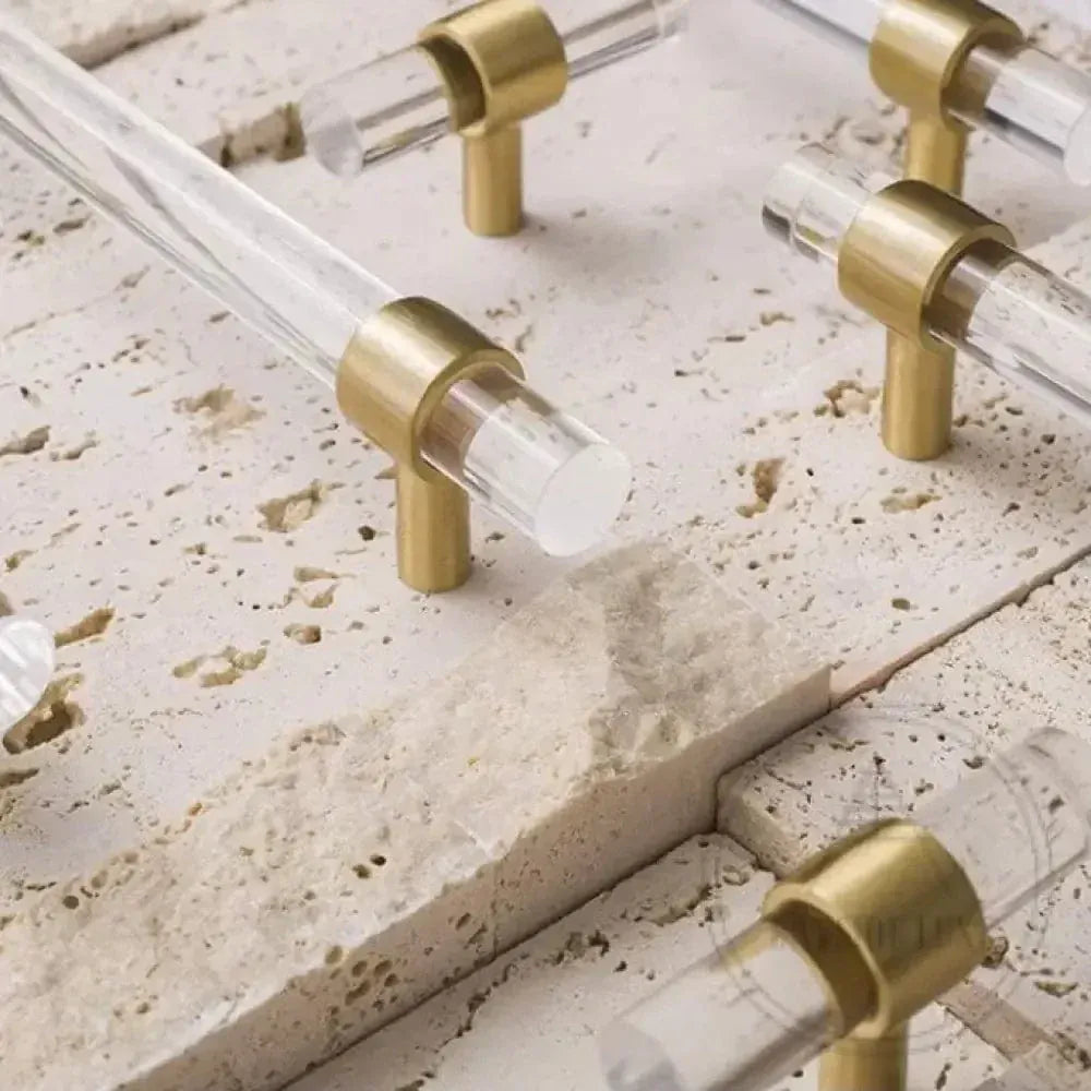 Cabinet Knobs & Handles Bayside Luxe - Acrylic Cabinetry Handles