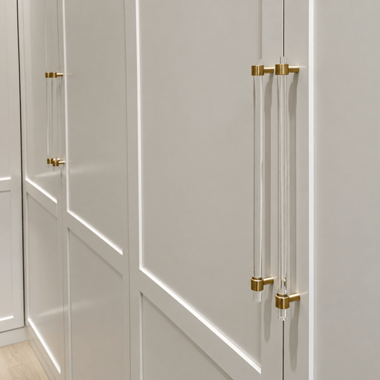 Cabinet Knobs & Handles Bayside Luxe - Acrylic Cabinetry Handles