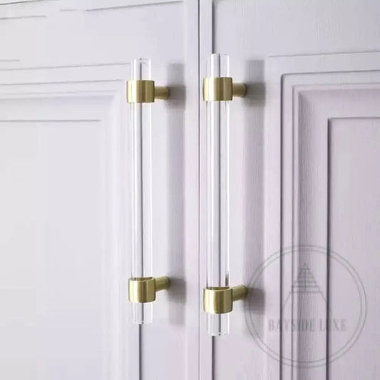 Cabinet Knobs & Handles Bayside Luxe - Acrylic Cabinetry Handles