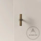 Cabinet Knobs & Handles Bayside Luxe - Albert Park Antique Brass Shaker Cabinetry Handles