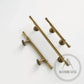 Cabinet Knobs & Handles Bayside Luxe - Anglesea Antique Brass Cabinetry Handles