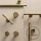 Cabinet Knobs & Handles Bayside Luxe - Anglesea Antique Brass Cabinetry Handles