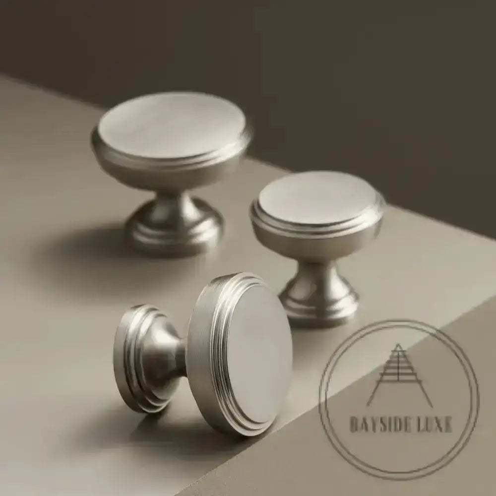 Cabinet Knobs & Handles Bayside Luxe - Anglesea Brushed Nickel Cabinetry Handles