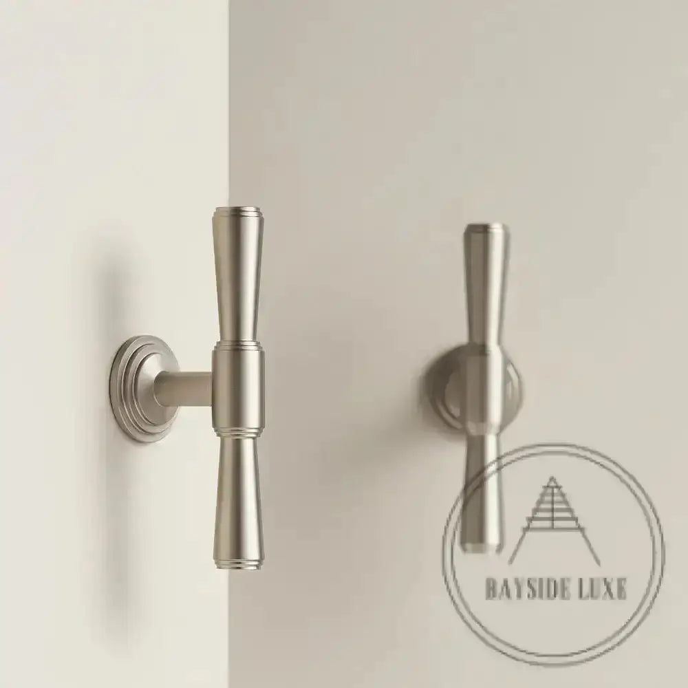 Cabinet Knobs & Handles Bayside Luxe - Anglesea Brushed Nickel Cabinetry Handles