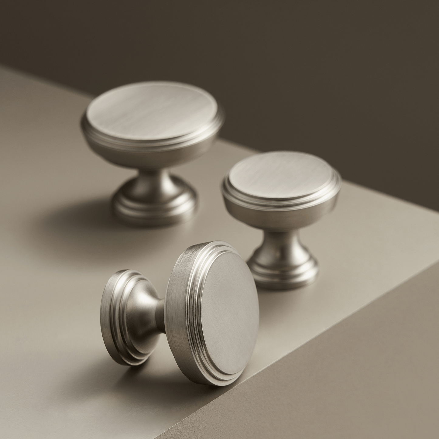 Cabinet Knobs & Handles Bayside Luxe - Anglesea Brushed Nickel Cabinetry Handles