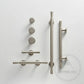 Cabinet Knobs & Handles Bayside Luxe - Anglesea Brushed Nickel Cabinetry Handles