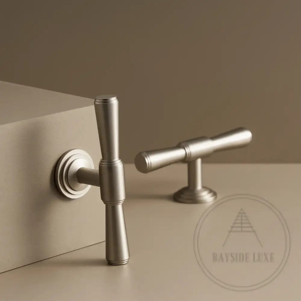 Cabinet Knobs & Handles Bayside Luxe - Anglesea Brushed Nickel Cabinetry Handles