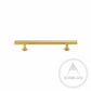 Cabinet Knobs & Handles Bayside Luxe - Bellevue Brass Cabinetry Handles