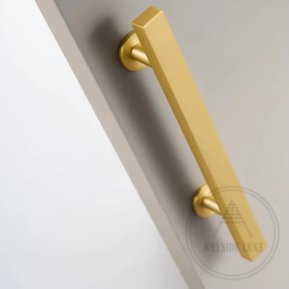 Cabinet Knobs & Handles Bayside Luxe - Bellevue Brass Cabinetry Handles