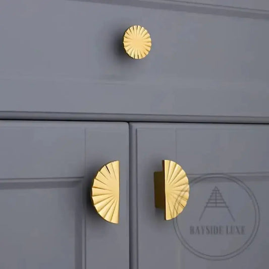 Cabinet Knobs & Handles Bayside Luxe - Berry Full Fan Knobs
