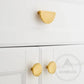 Cabinet Knobs & Handles Bayside Luxe - Berry Half Fan Knobs