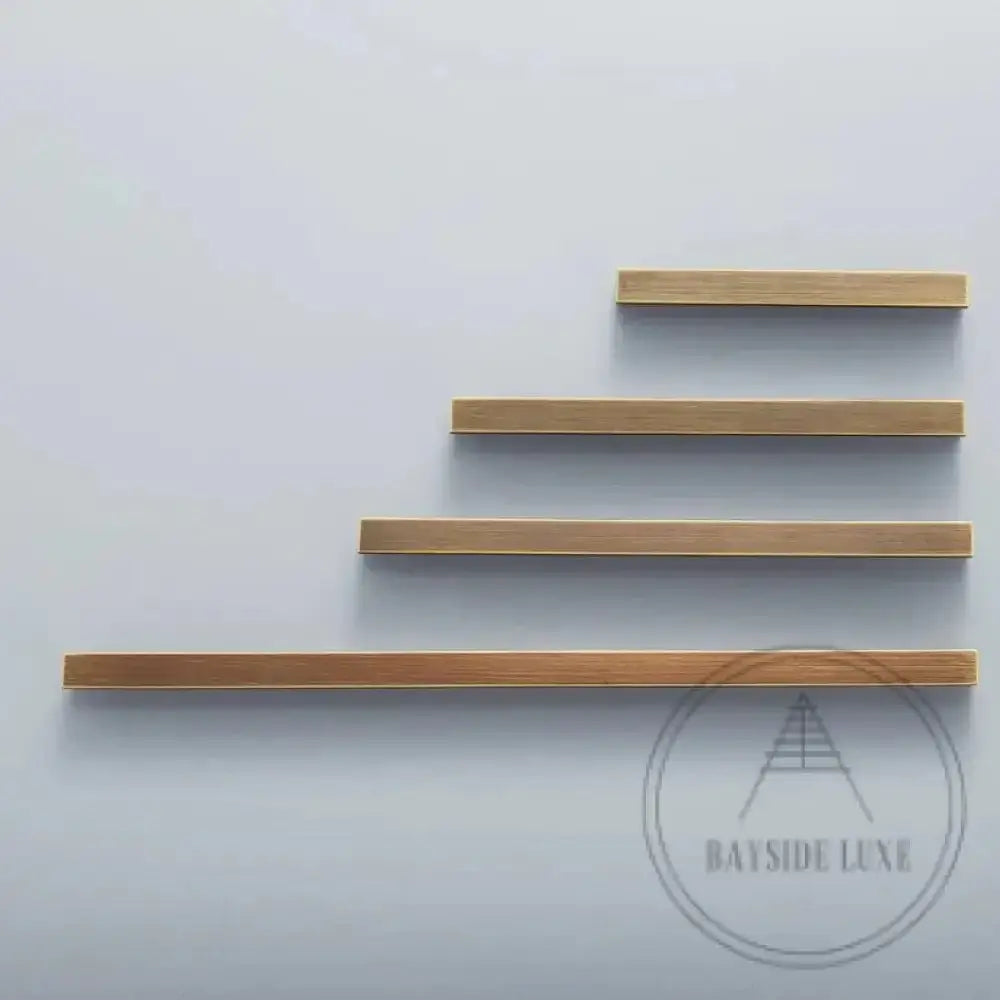 Cabinet Knobs & Handles Bayside Luxe - Bondi Brass Cabinetry Handles