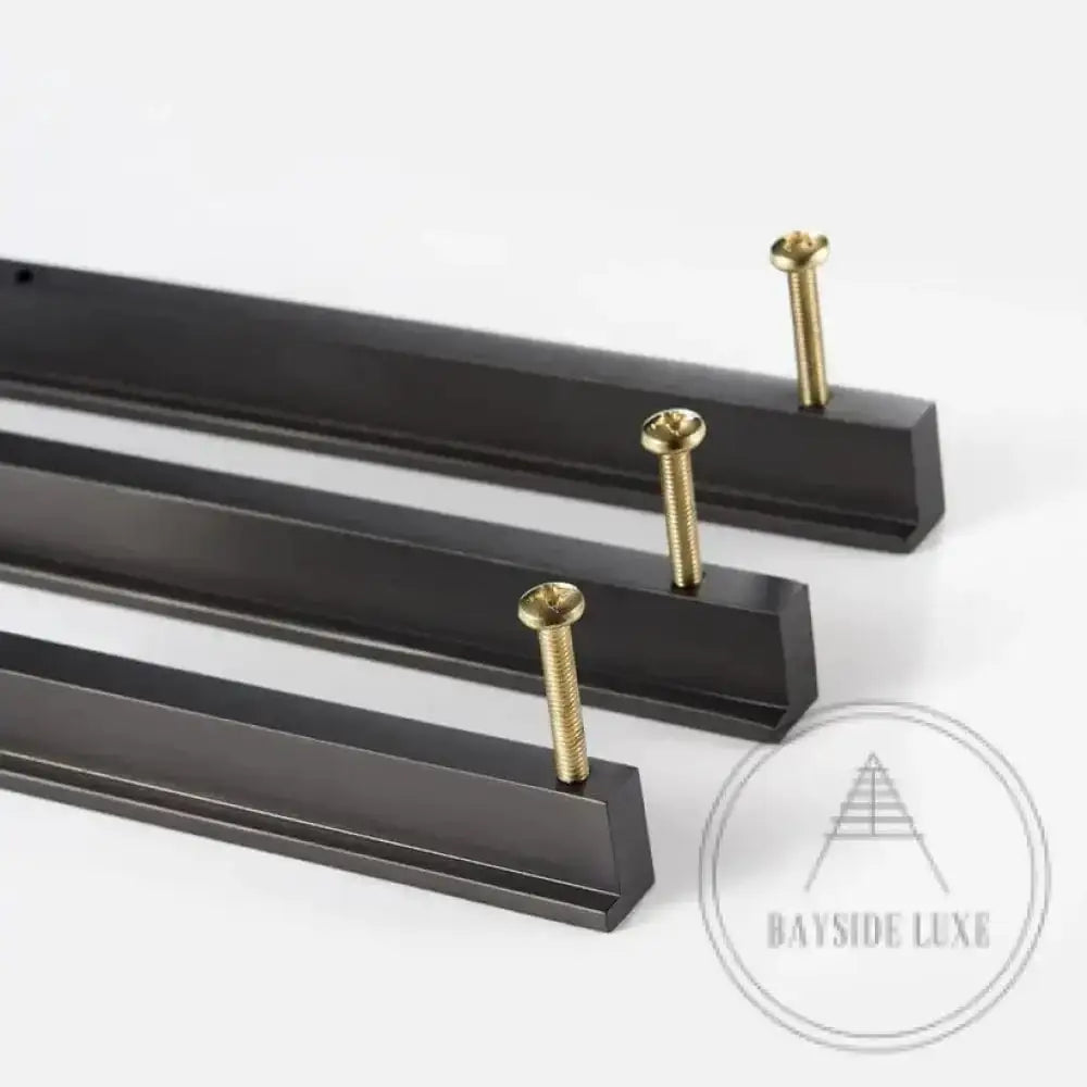 Cabinet Knobs & Handles Bayside Luxe - Bondi Brass Cabinetry Handles