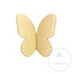 Cabinet Knobs & Handles Bayside Luxe - Butterfly Brass Cabinetry Pull