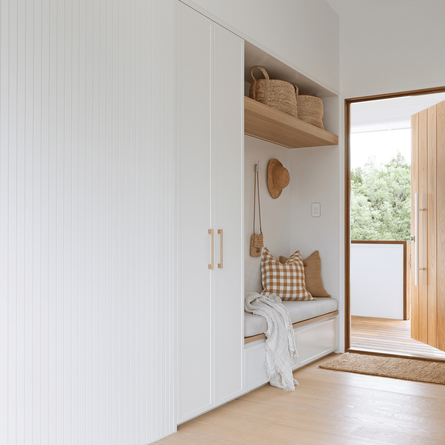 Cabinet Knobs & Handles Bayside Luxe - Camberwell Knurled Satin Brass Cabinetry Handles