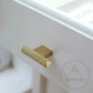 Cabinet Knobs & Handles Bayside Luxe - Camberwell Knurled Satin Brass Cabinetry Handles