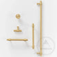 Cabinet Knobs & Handles Bayside Luxe - Claremont Satin Brass Cabinetry Handles