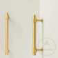 Cabinet Knobs & Handles Bayside Luxe - Claremont Satin Brass Cabinetry Handles