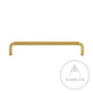 Cabinet Knobs & Handles Bayside Luxe - Double Bay Golden Brass Cabinetry Handle