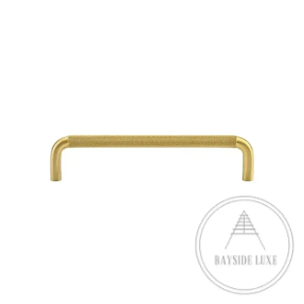 Cabinet Knobs & Handles Bayside Luxe - Double Bay Golden Brass Cabinetry Handle