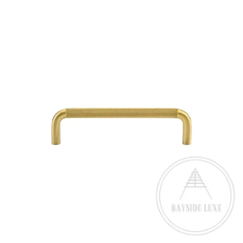 Cabinet Knobs & Handles Bayside Luxe - Double Bay Golden Brass Cabinetry Handle