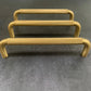 Cabinet Knobs & Handles Bayside Luxe - Double Bay Golden Brass Cabinetry Handle