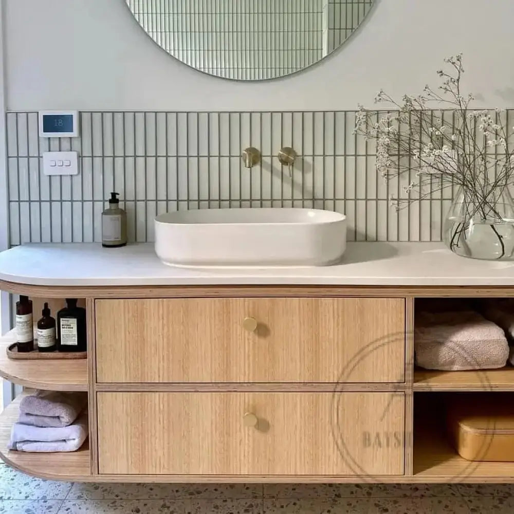 Cabinet Knobs & Handles Bayside Luxe - Elwood Modern Brass Knobs